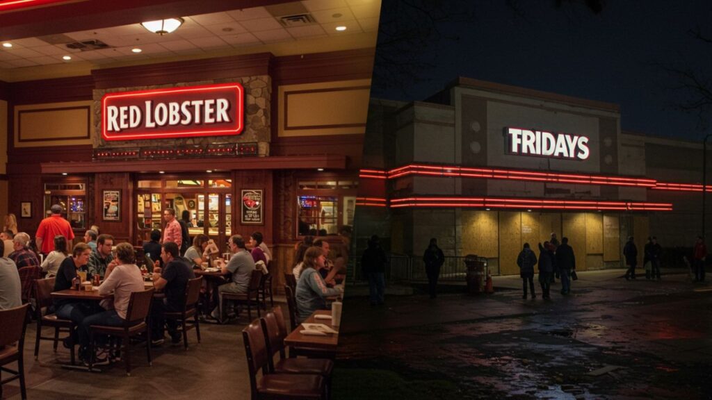 Red Lobster TGI Fridays Closing