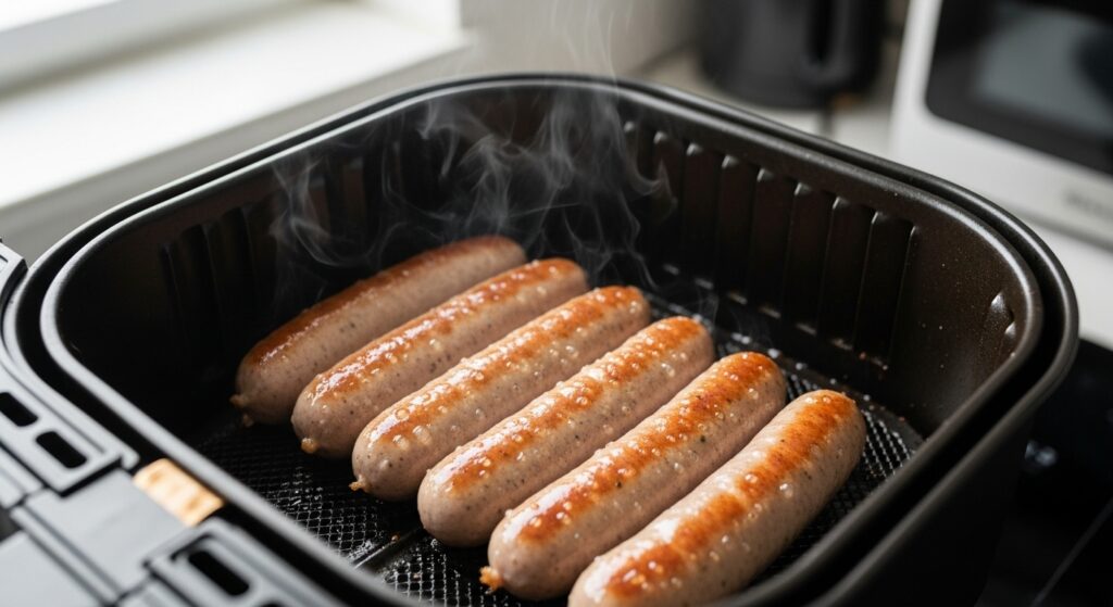 sausage in air fryer