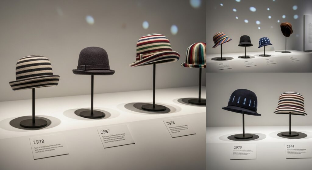 strip hat