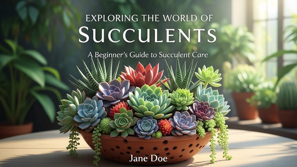 Exploring the World of Suçculent: A Beginner’s Guide to Succulent Care