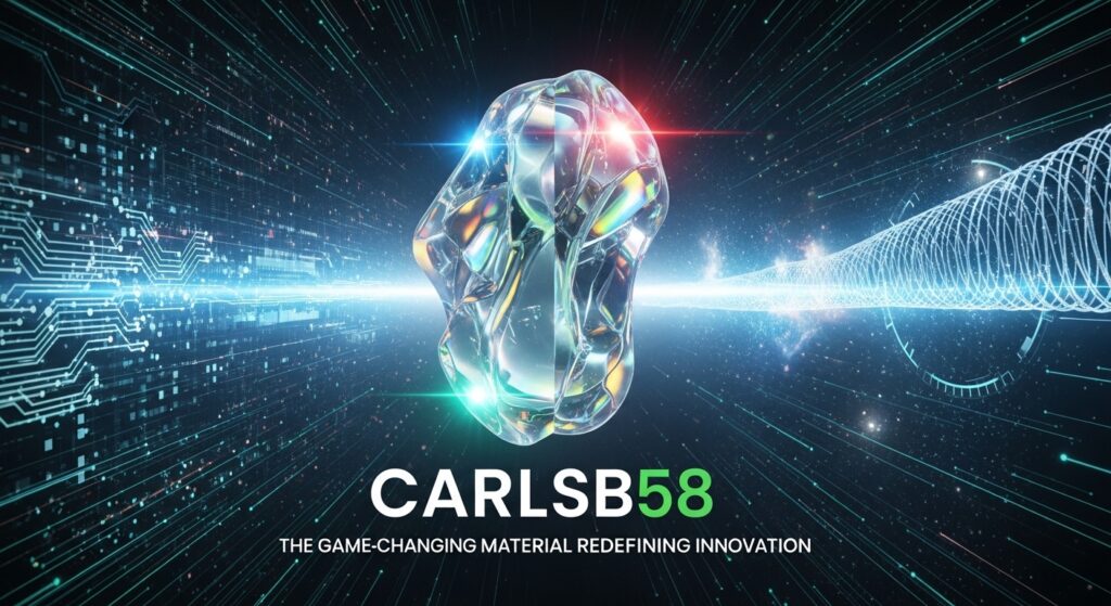 Carlsb58: The Game-Changing Material Redefining Innovation