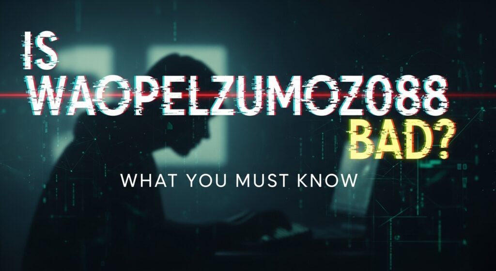 Is Waopelzumoz088 Bad? What You Must Know